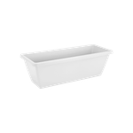 barcelona balkonkasten 40cm weiss